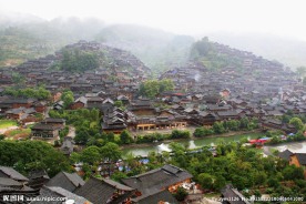 西江千户苗寨全景