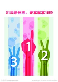 竞争宣传海报