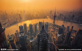 黄昏的城市