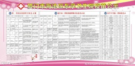 疫苗告示展板
