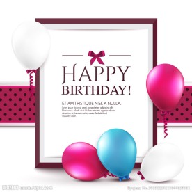 生日彩球