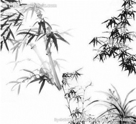 水墨竹子 竹子笔刷