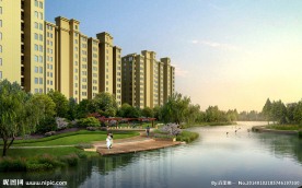 河边小区休闲环境效果