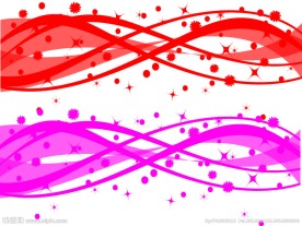 柔美的曲线及光点笔刷