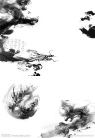 水墨龙