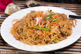 三丝炒米粉