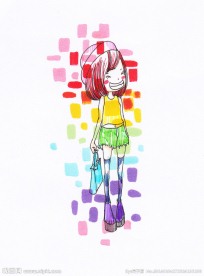 彩虹少女