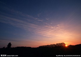 夕阳 风景