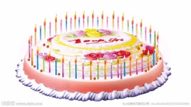 生日片头蛋糕
