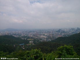 白云山 山顶 风景