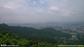 白云山 山顶 风景
