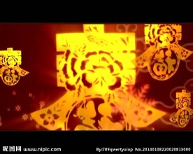 春节春字视频素材