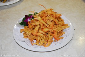 干炸小河虾