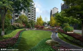 小区路边景观环境设计