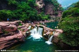 云台山红石峡