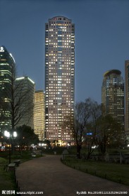 陆家嘴恒生大厦夜景