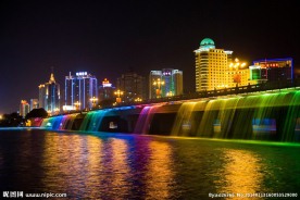 南湖夜景