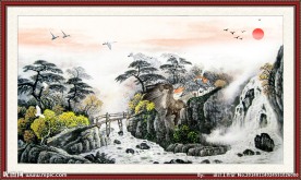 国画山水