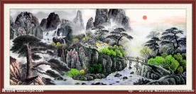 国画山水