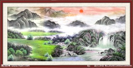 国画山水