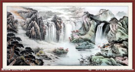 风景画 山水风景