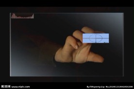 手指点击屏幕视频