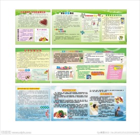 夏季健康宣传栏素材