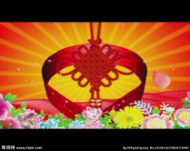 春节元素视频素材
