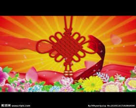 春节元素视频素材