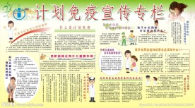 计划生育免疫宣传栏