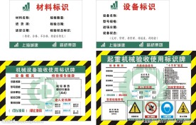 安全标识 城建集团