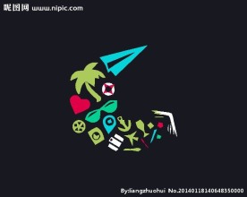度假logo