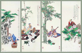 中国画人物