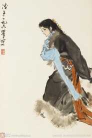 藏族少女
