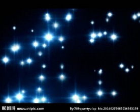 粒子星光视频素材