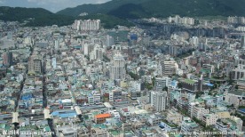 韩国釜山城市风景