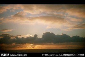 海岸海滩风景画视频