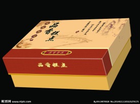 糕点包装盒平面设计图