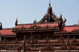 曼德勒乌木寺院