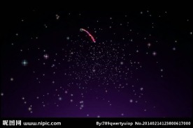 浪漫星空戒指背景视频