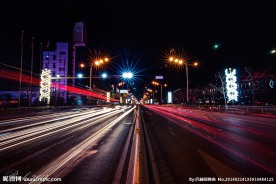 烟台南大街夜景