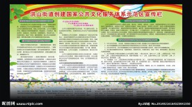 社区文化宣传栏
