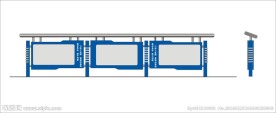 宣传栏设计效果图