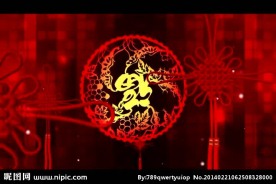 春节元素视频素材