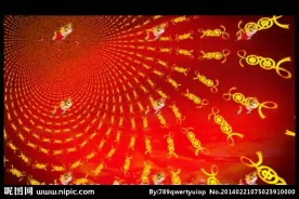 春节元素视频素材