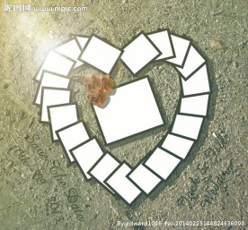 心形相框相框设计