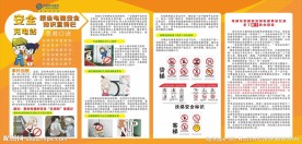 安全充电站 宣传栏