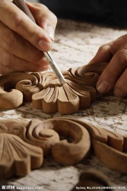 雕刻 木雕 雕木