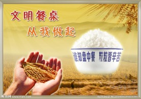 节约粮食