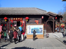 杨柳青民俗街店铺